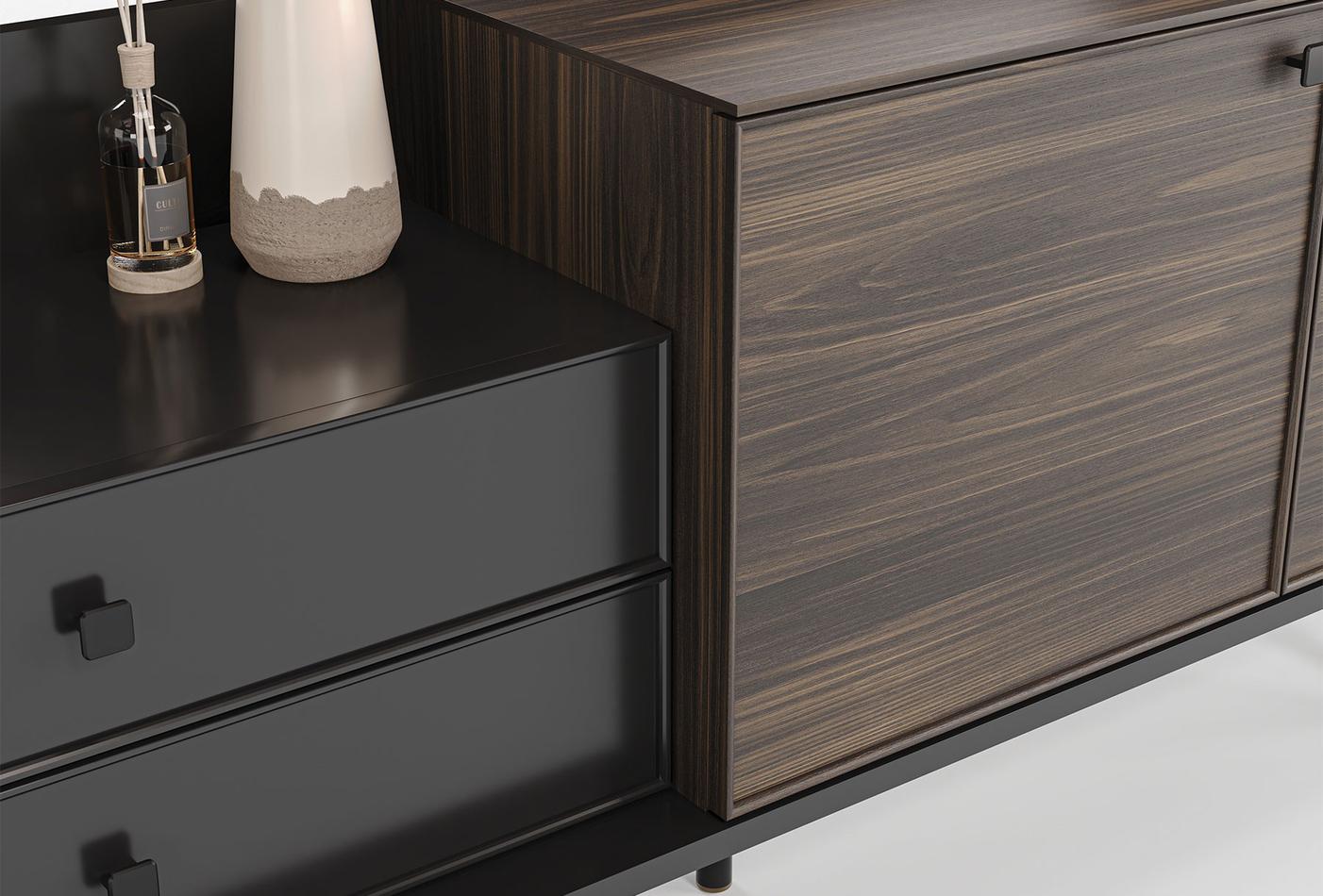 Бюфет «Parma» с две чекмеджета, размер 208х80х48см