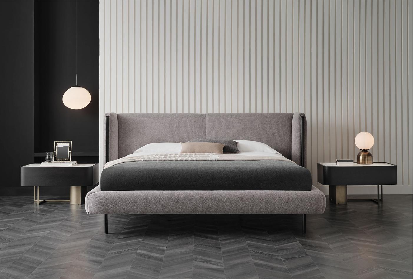 Нощно шкафче «Suva Left» + чекмедже, с керамичен плот, размер 75х40х47см