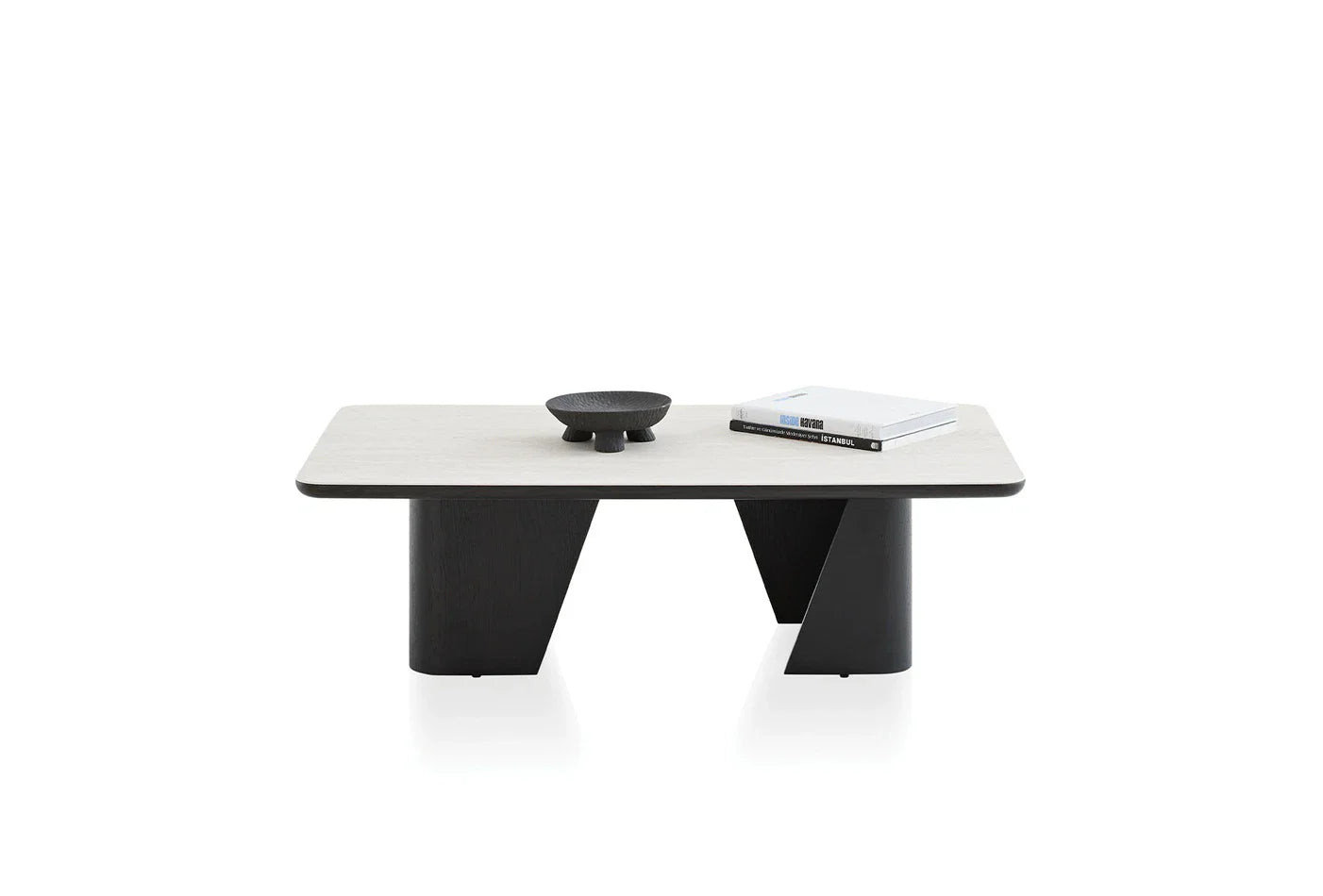 Холна маса «Austin» с травертин, с размер 120х31х70см