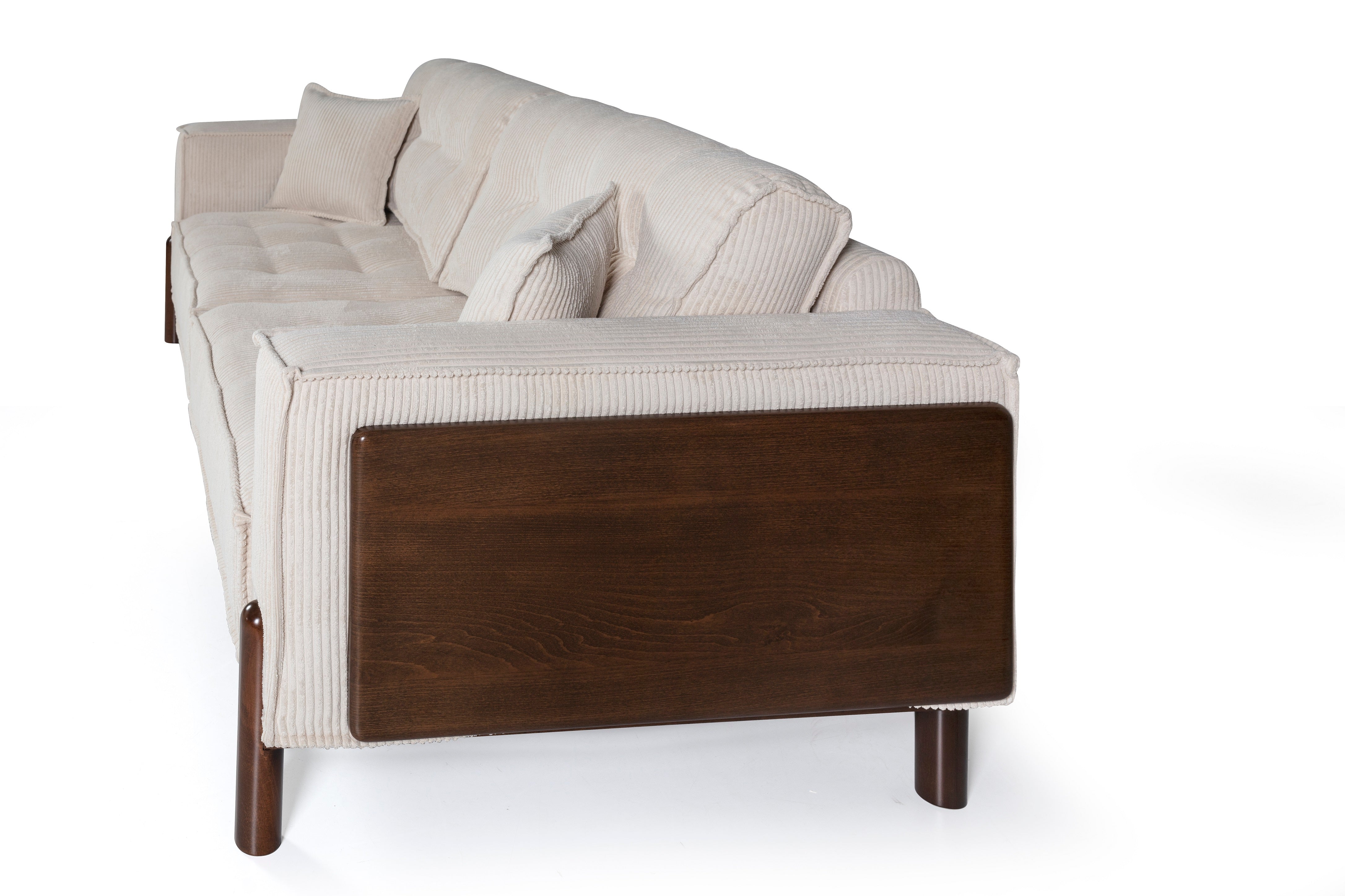 Триместен диван «Pamukkale» + 2 декоративни възглавници, ширина 233см