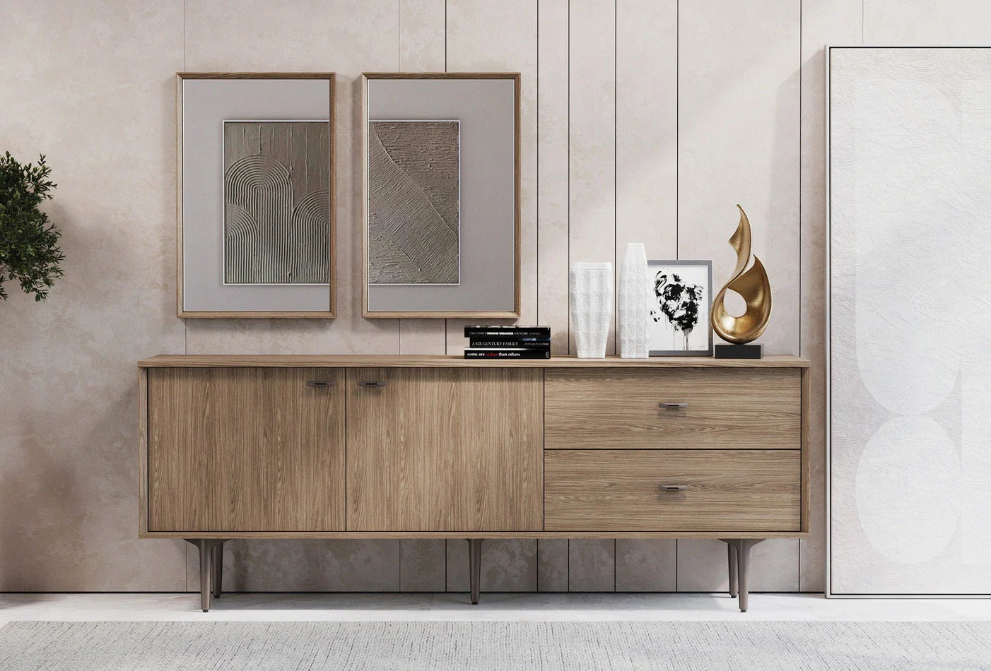 Бюфет «Paloma» с две чекмеджета, два размера