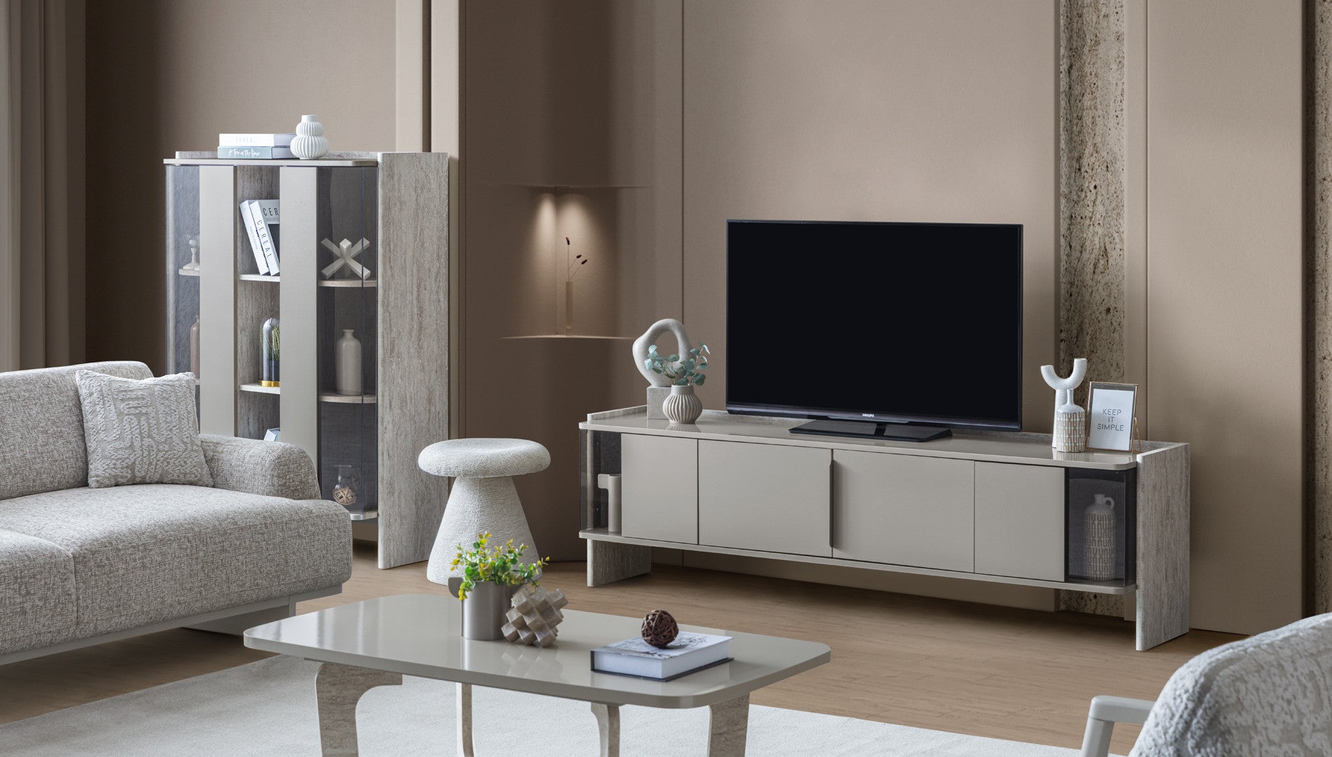 ТВ шкаф «Point» с размер 200х58х46см