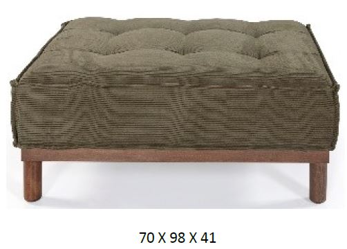 Модулен диван «Pamukkale» + декоративни възглавници, лежанка, 6 модула