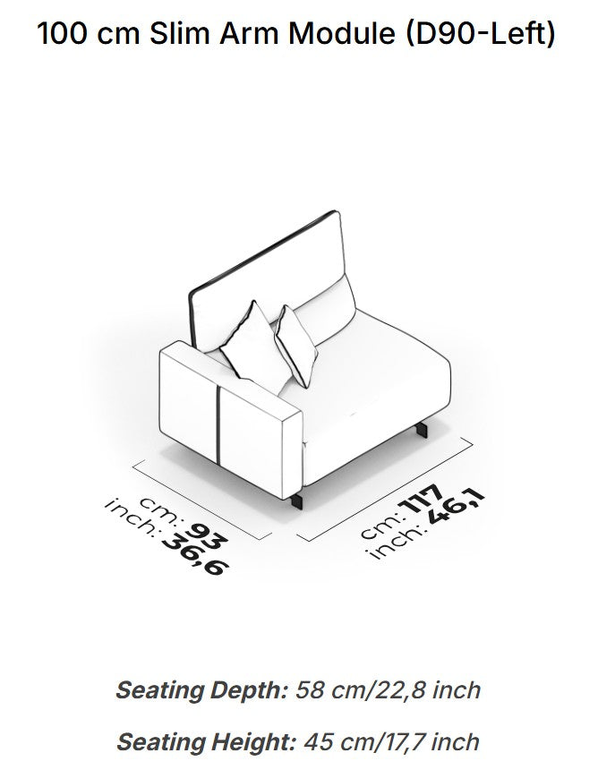 28 модула за модулен диван «Aria»