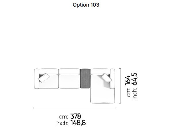 113 готови конфигурации на модулен диван «Cubic»
