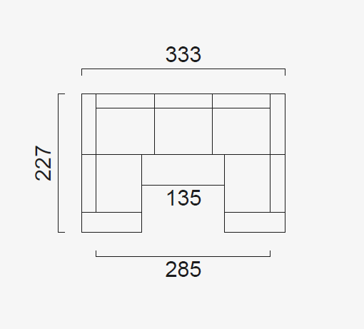 86 готови конфигурации на модулен диван «Cubic»