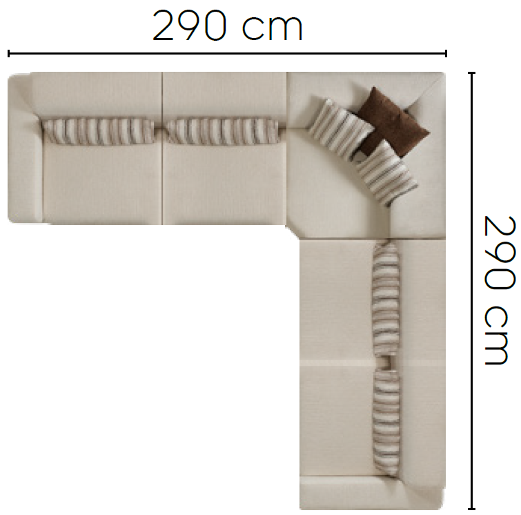 Модулен диван P Luna - готови конфигурации