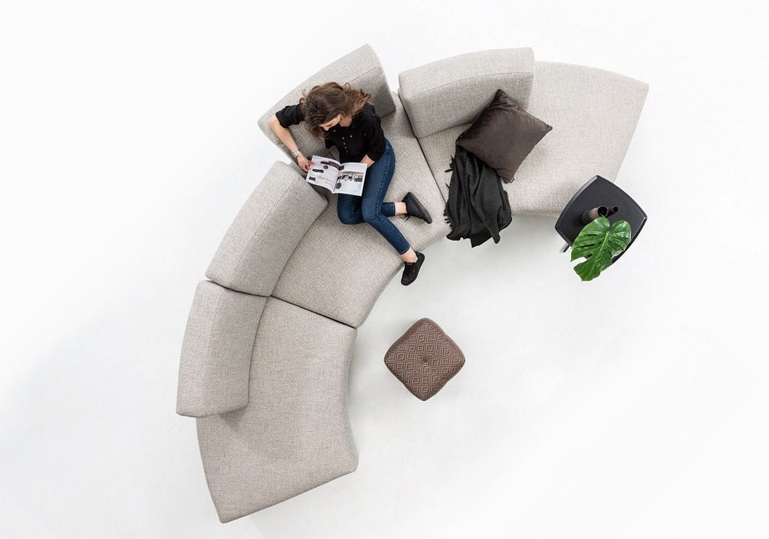 96 готови конфигурации на модулен разтегателен диван «Le Mans Comfort»