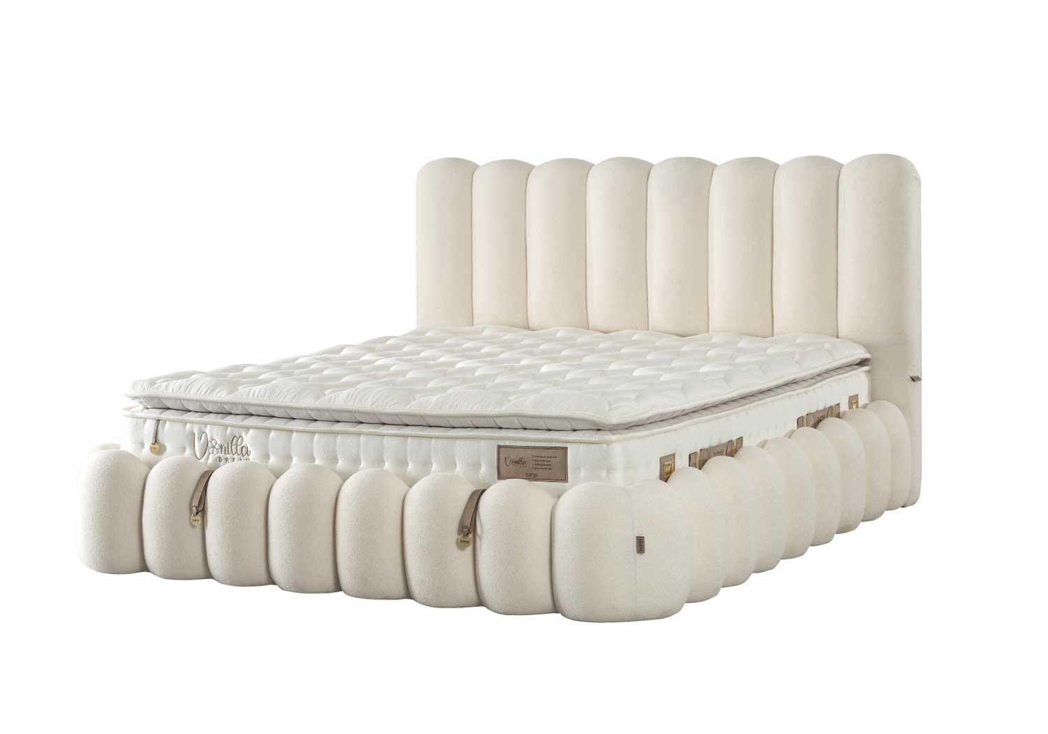 Тапицирана табла за легло «Vanilla Dream»