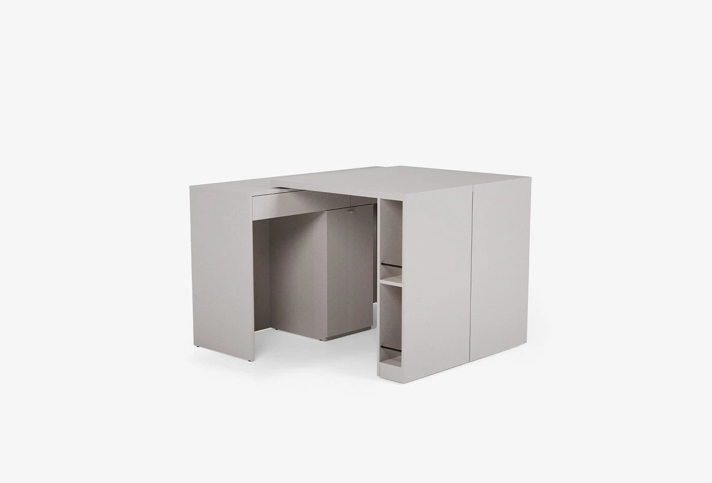 Островна бар маса «Fit & Flex» с подвижен механизъм