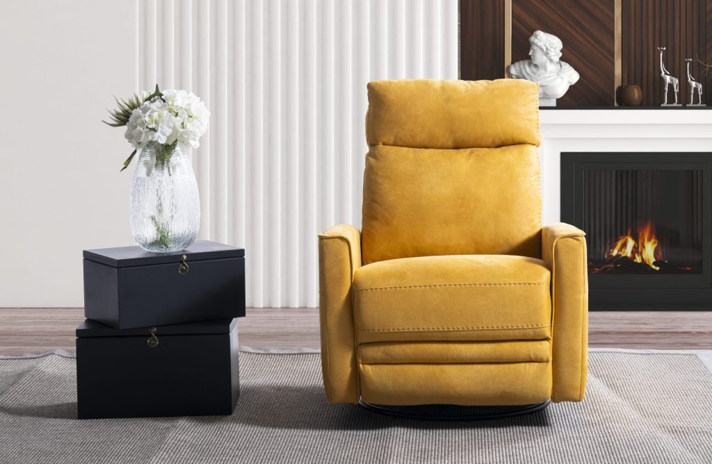 Кресло «Girit» с електрически релакс механизъм, USB зарядна станция