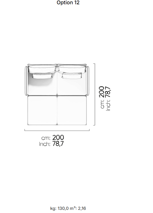 53 готови конфигурации на модулен диван «Fox»