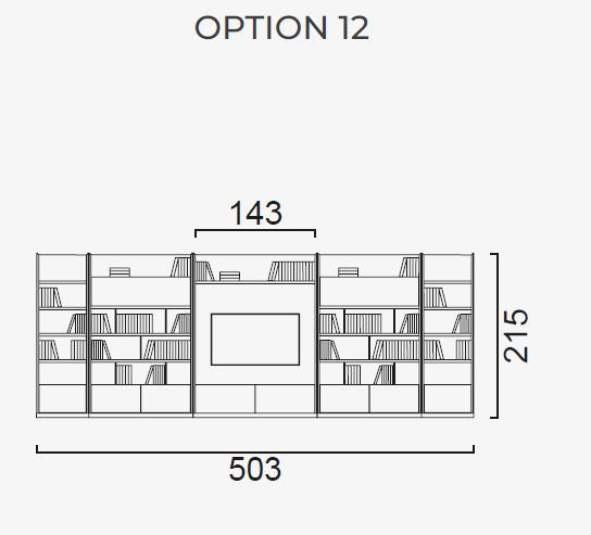 ТВ библиотека «Luis» - 23 готови конфигурации