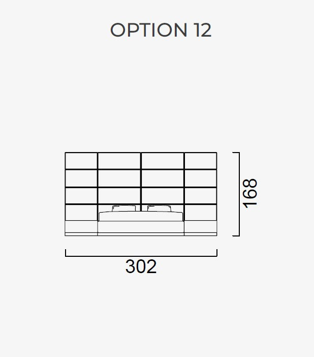 Тапицирано легло «Atlanta» + модулна табла - с място за съхранение, повдигащ механизъм