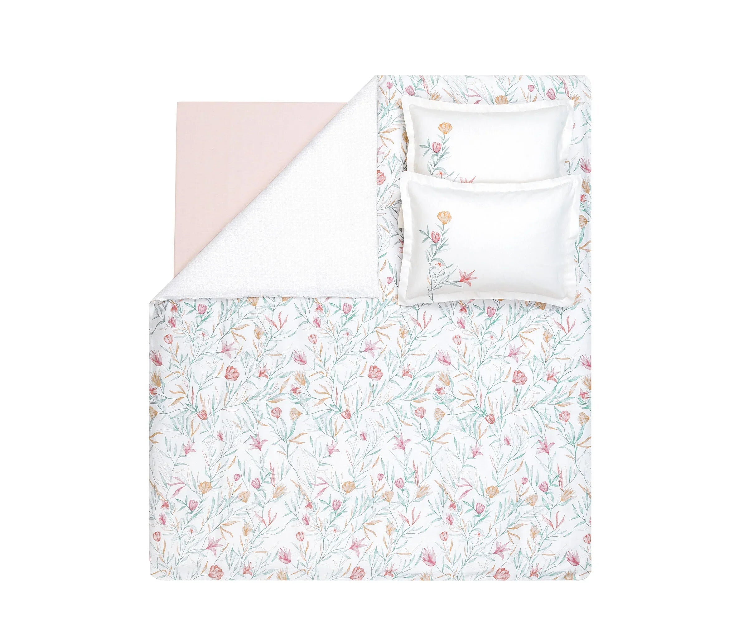 Двоен спален комплект «July» - 4 части, памучен сатен