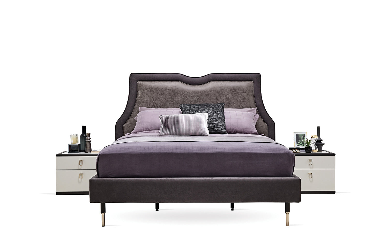 Тапицирано легло «Eterna» с място за съхранение, повдигащ механизъм