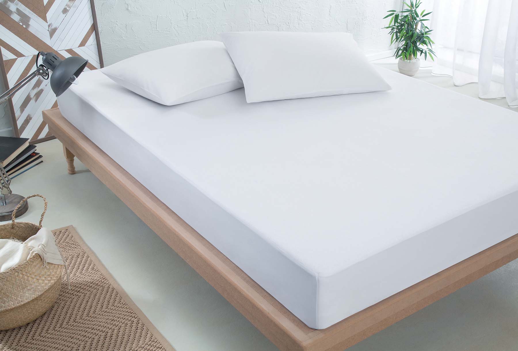 Протектор за матрак «Bamboo» с цял ластик, водоустойчив