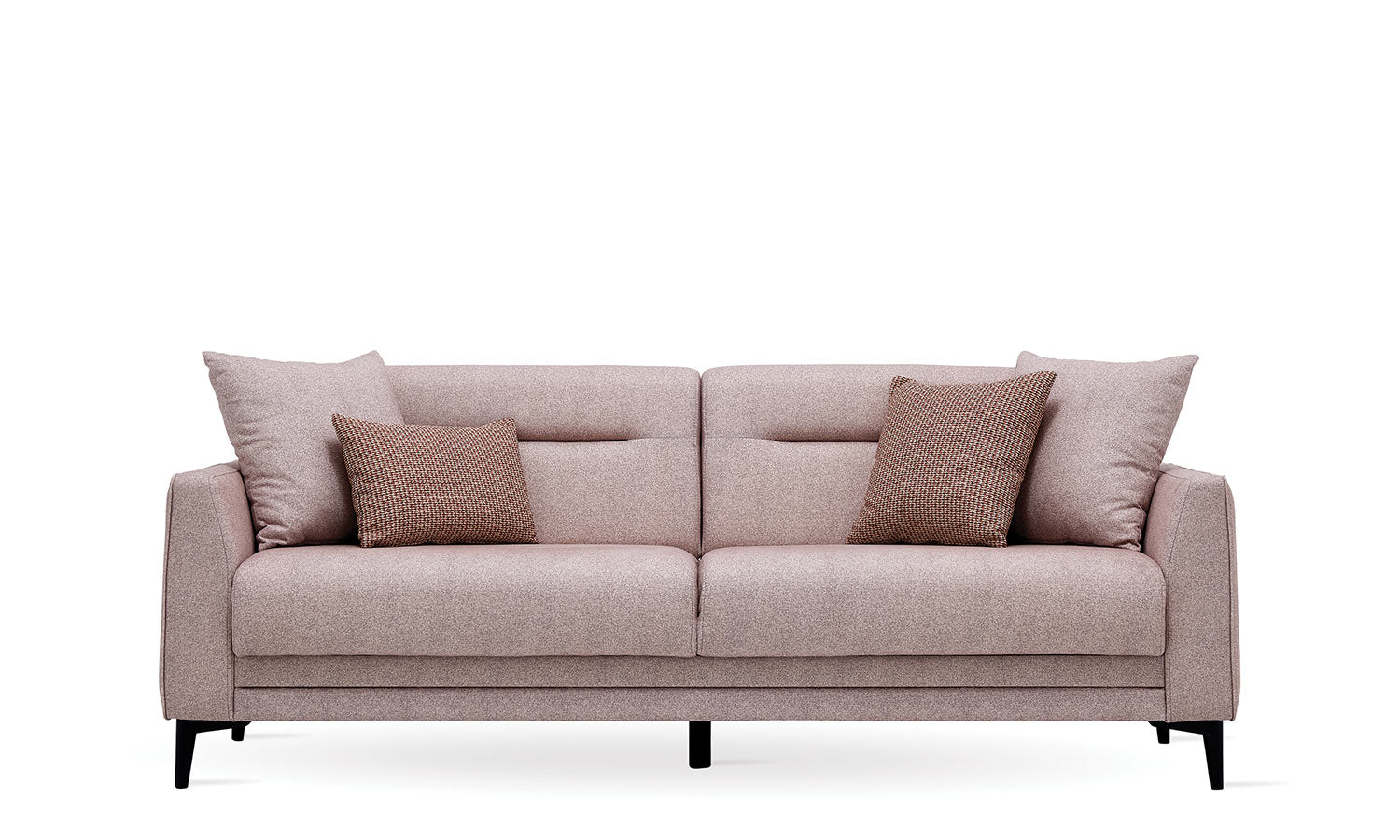 Триместен разтегателен диван «Calis» + 4 декоративни възглавници, ширина 214см