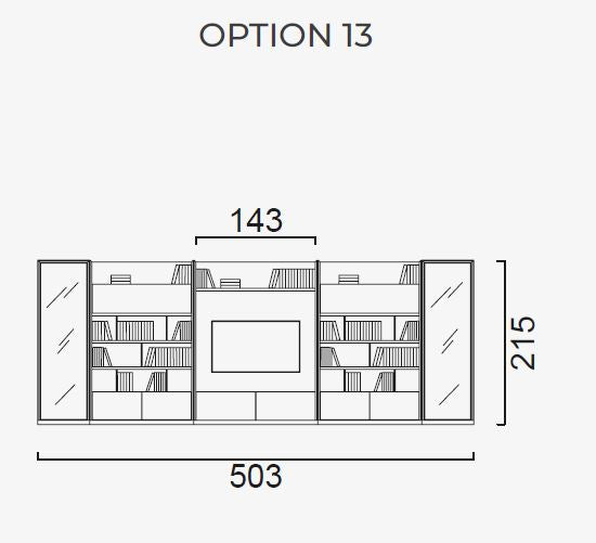 ТВ библиотека «Luis» - 23 готови конфигурации