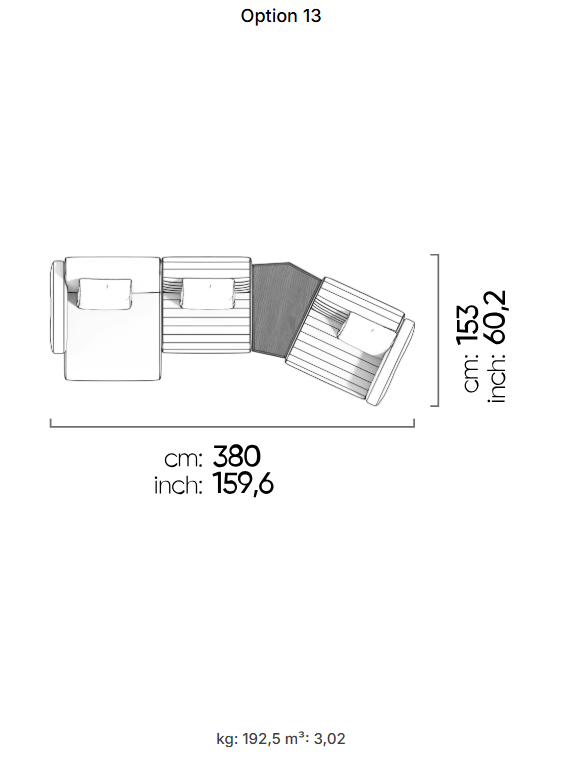 69 готови конфигурации на модулен диван «Heritage»