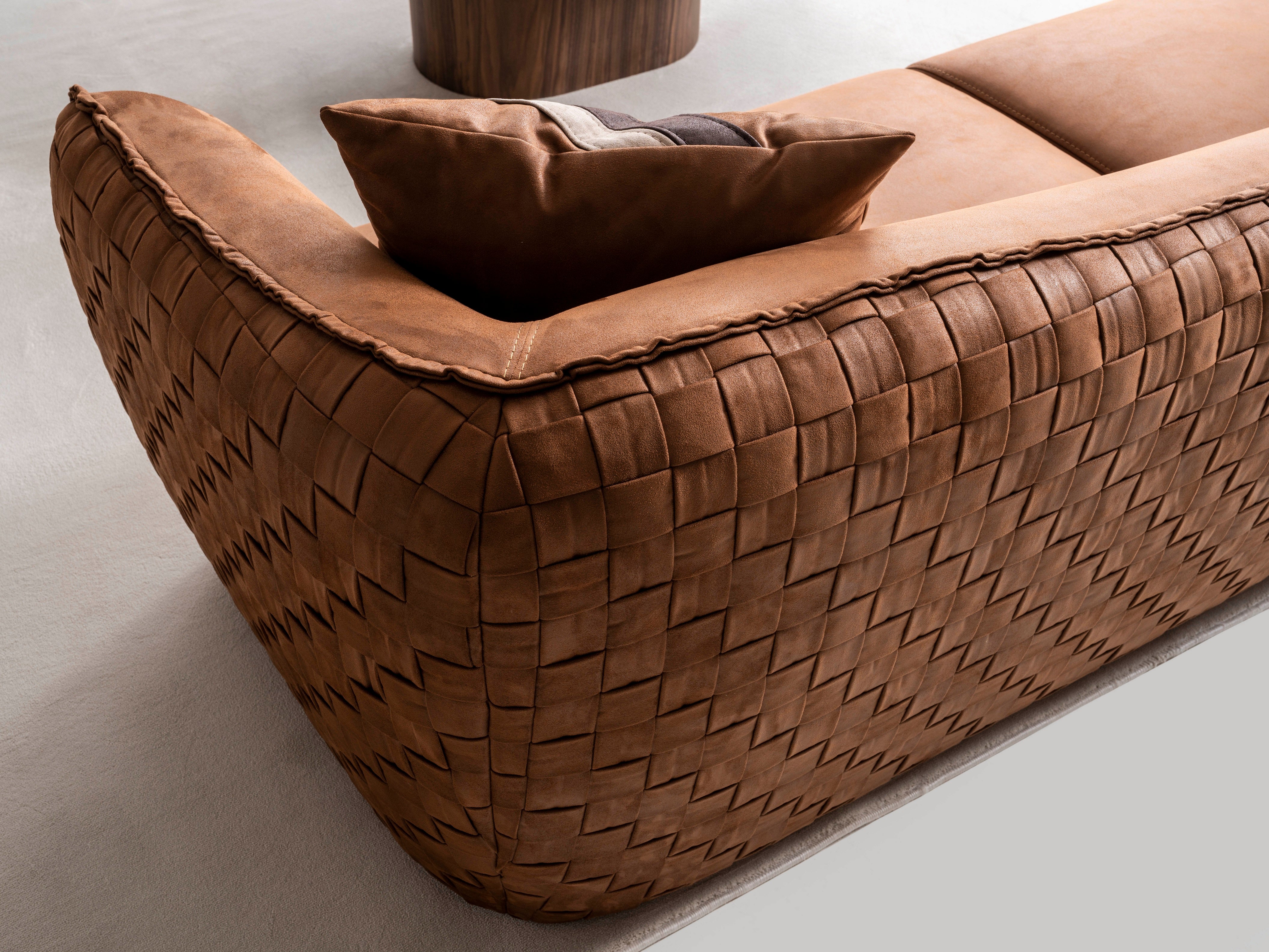 Триместен диван «Balder» + 2 декоративни възглавници, ширина 240см