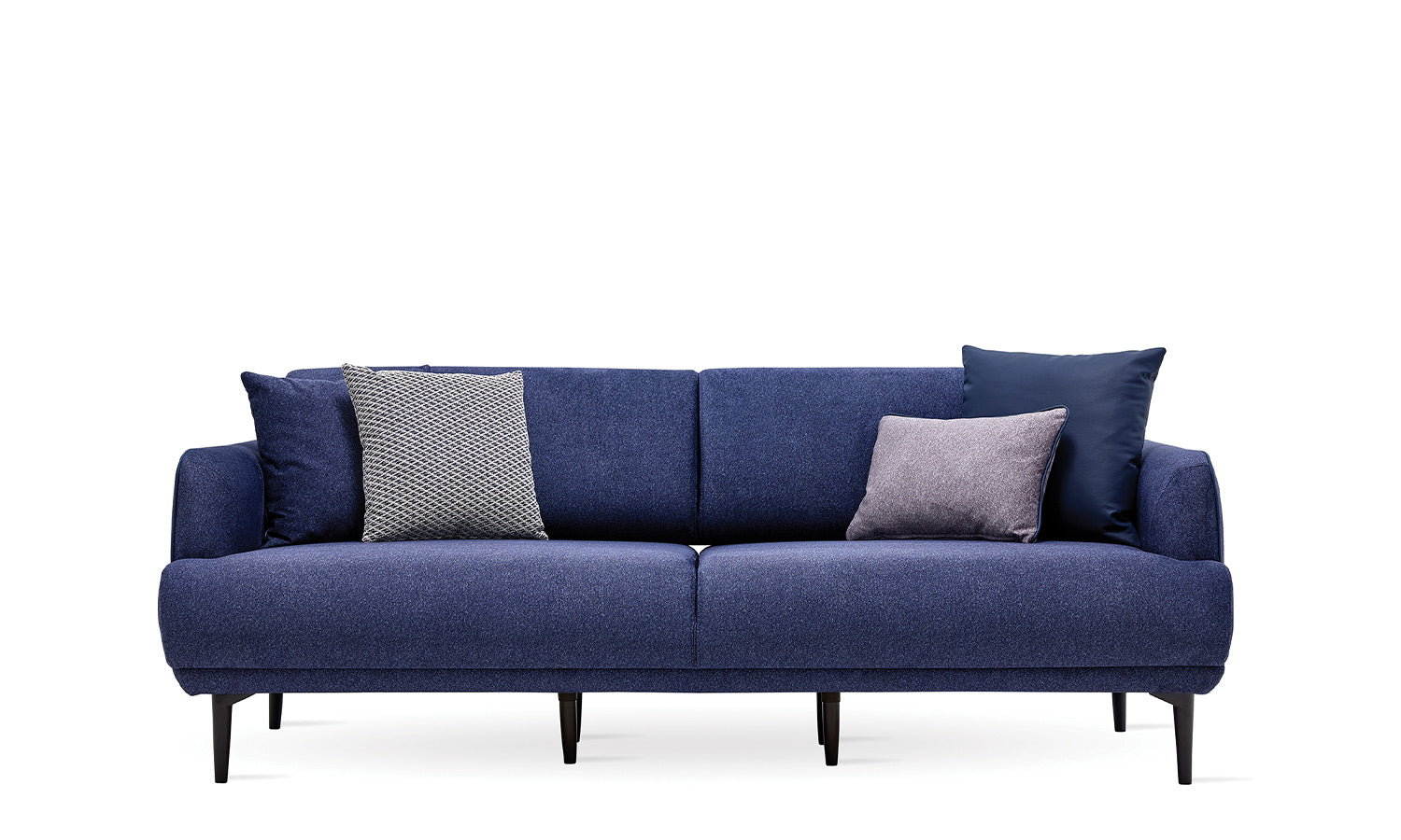 Tриместен разтегателен диван «Helis» + 4 декоративни възглавници, ширина 215см