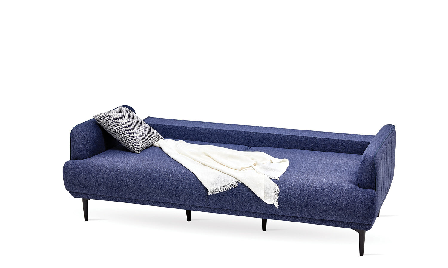 Tриместен разтегателен диван «Helis» + 4 декоративни възглавници, ширина 215см