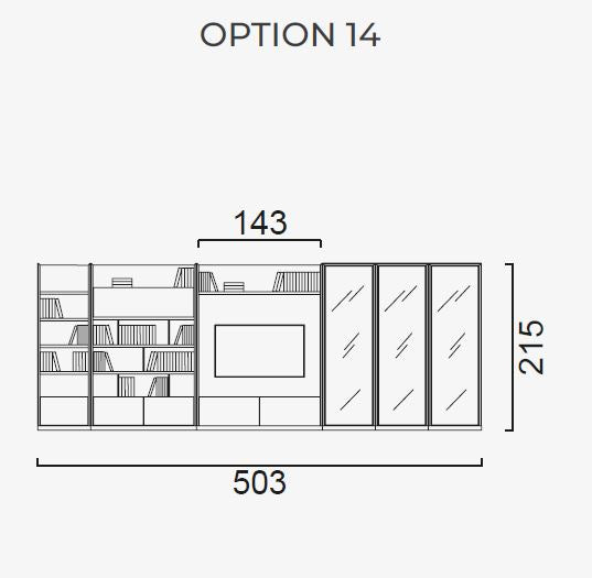 ТВ библиотека «Luis» - 23 готови конфигурации