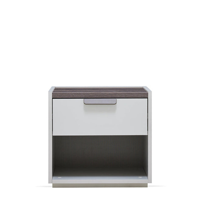 Нощно шкафче «Morel» + чекмедже и рафт, размер 50х48х47см