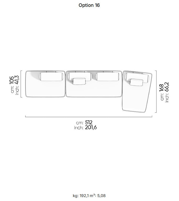 40 готови конфигурации на модулен разтегателен диван «Bon Bon Linea»