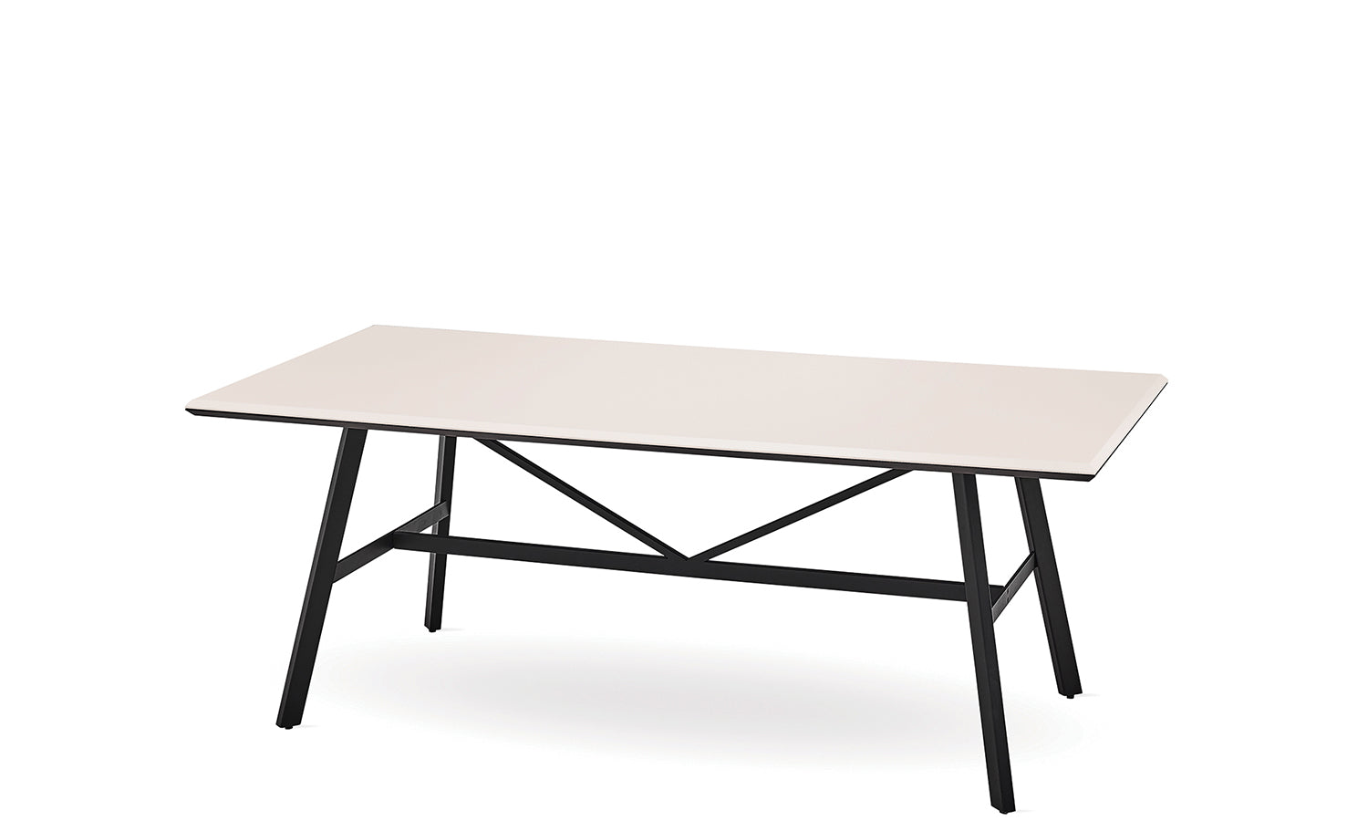 Tрапезна маса «Agata Metal» с размер 200х76х90см