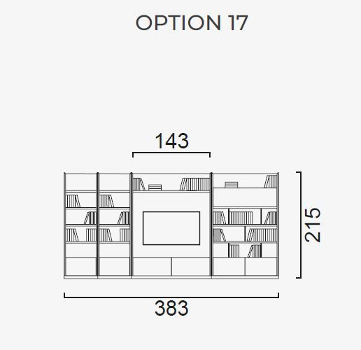 ТВ библиотека «Luis» - 23 готови конфигурации