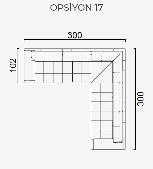 25 готови конфигурации на модулен разтегателен диван «Panamera Comfort»