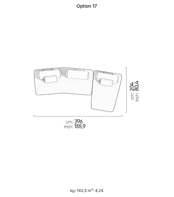 40 готови конфигурации на модулен разтегателен диван «Bon Bon Linea»