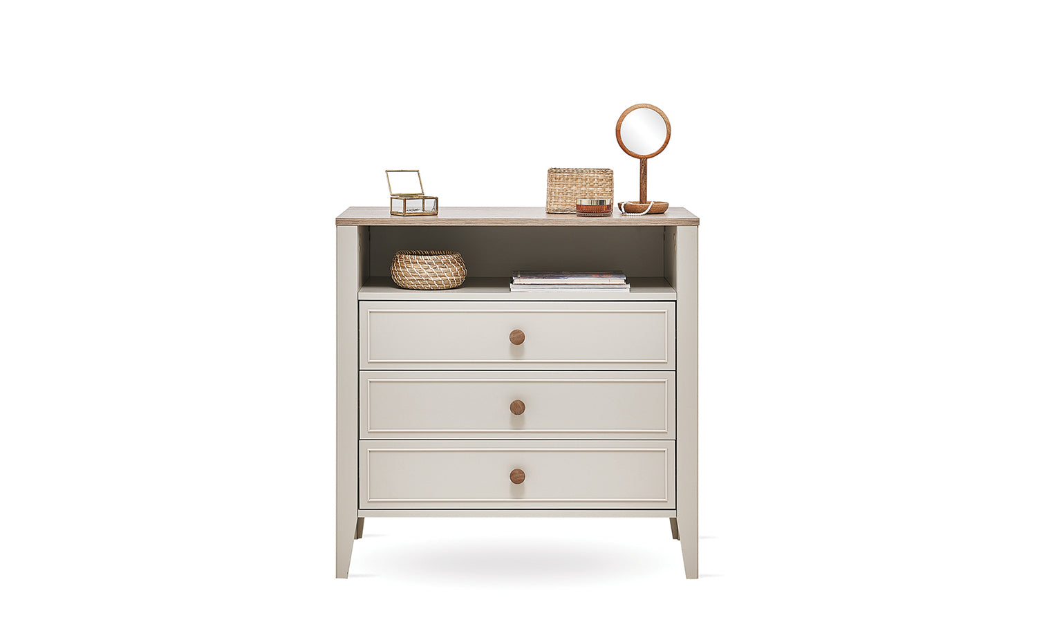 Скрин «Rio» с три чекмеджета, размер 90х90х49см