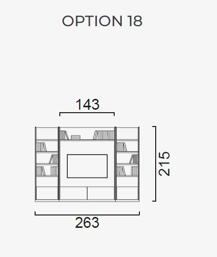 ТВ библиотека «Luis» - 23 готови конфигурации