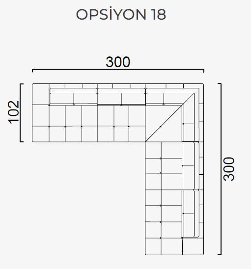 25 готови конфигурации на модулен разтегателен диван «Panamera Comfort»