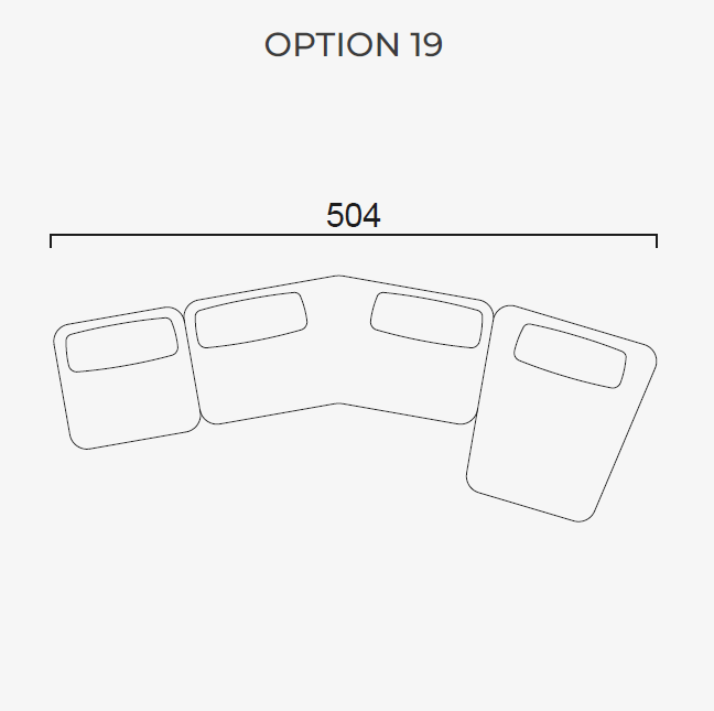 Модулен диван Bon Bon Linea - Готови конфигурации