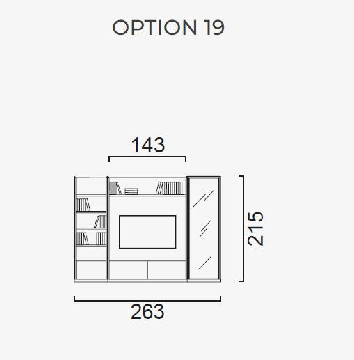 ТВ библиотека «Luis» - 23 готови конфигурации