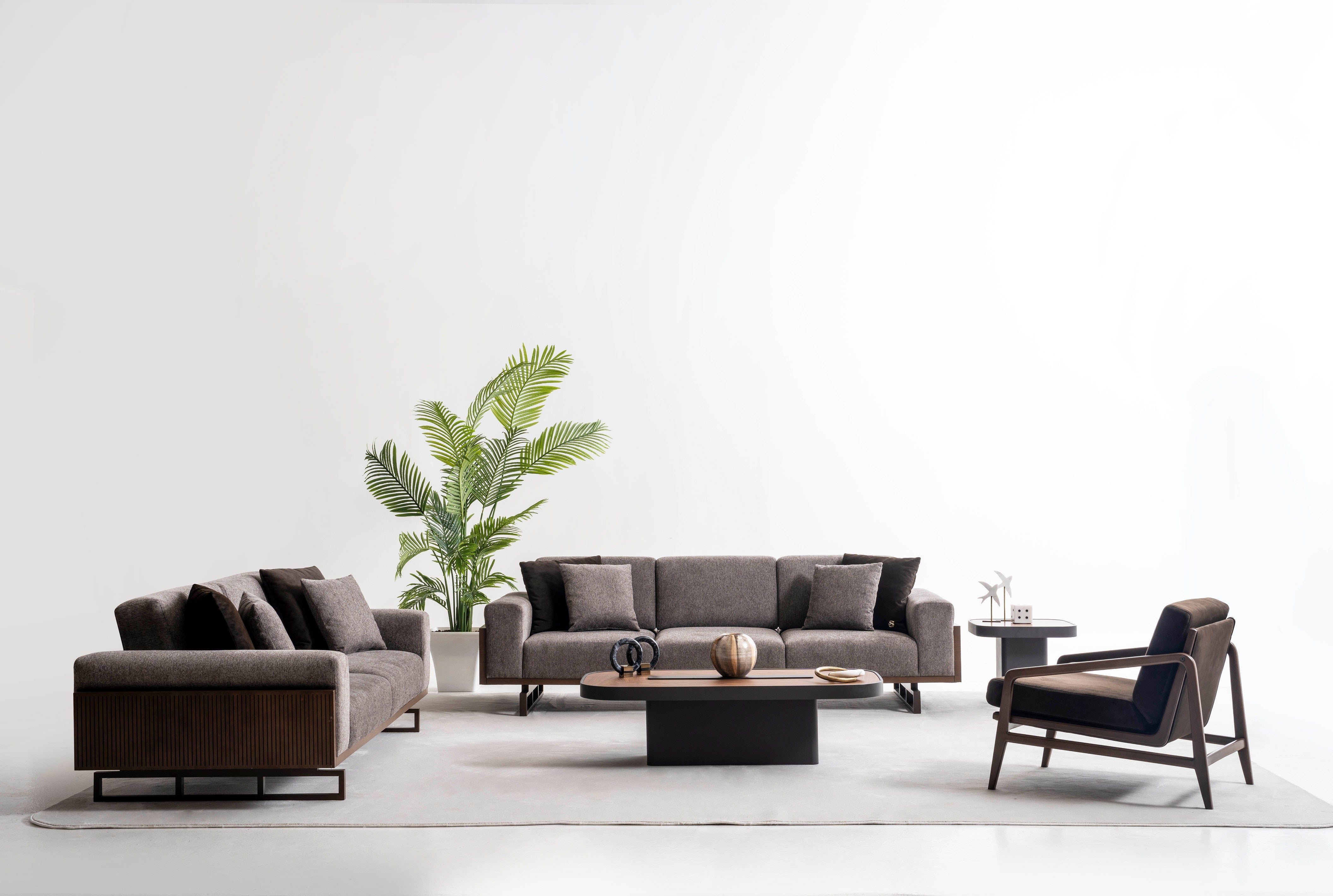 Четириместен разтегателен диван «Harmony» + две декоративни възглавници, ширина 257см