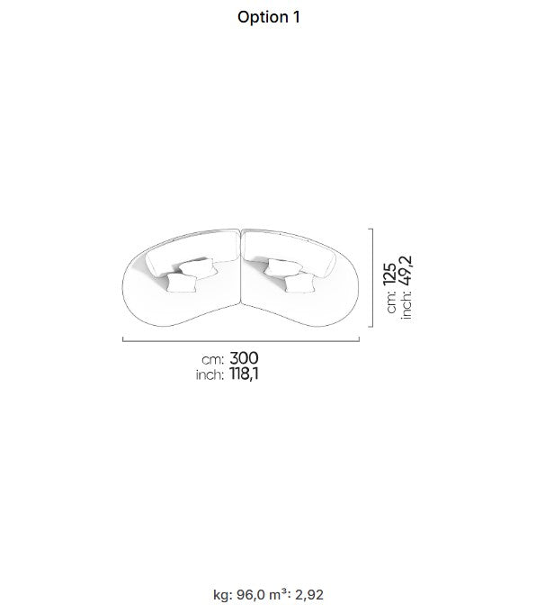 25 готови конфигурации на модулен разтегателен диван «Bon Bon»