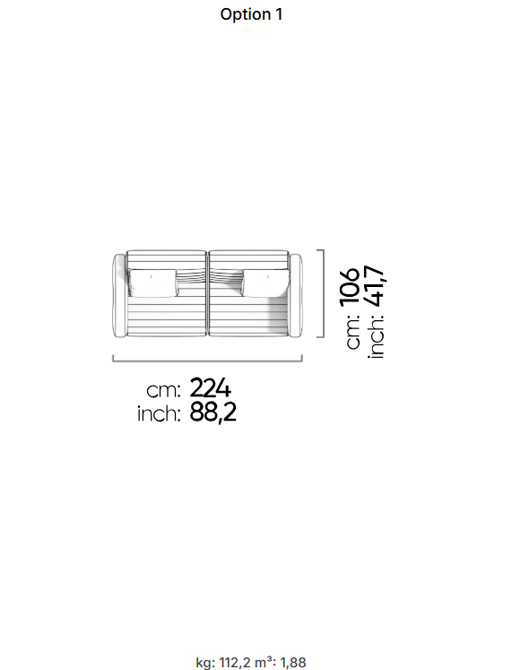 69 готови конфигурации на модулен диван «Heritage»