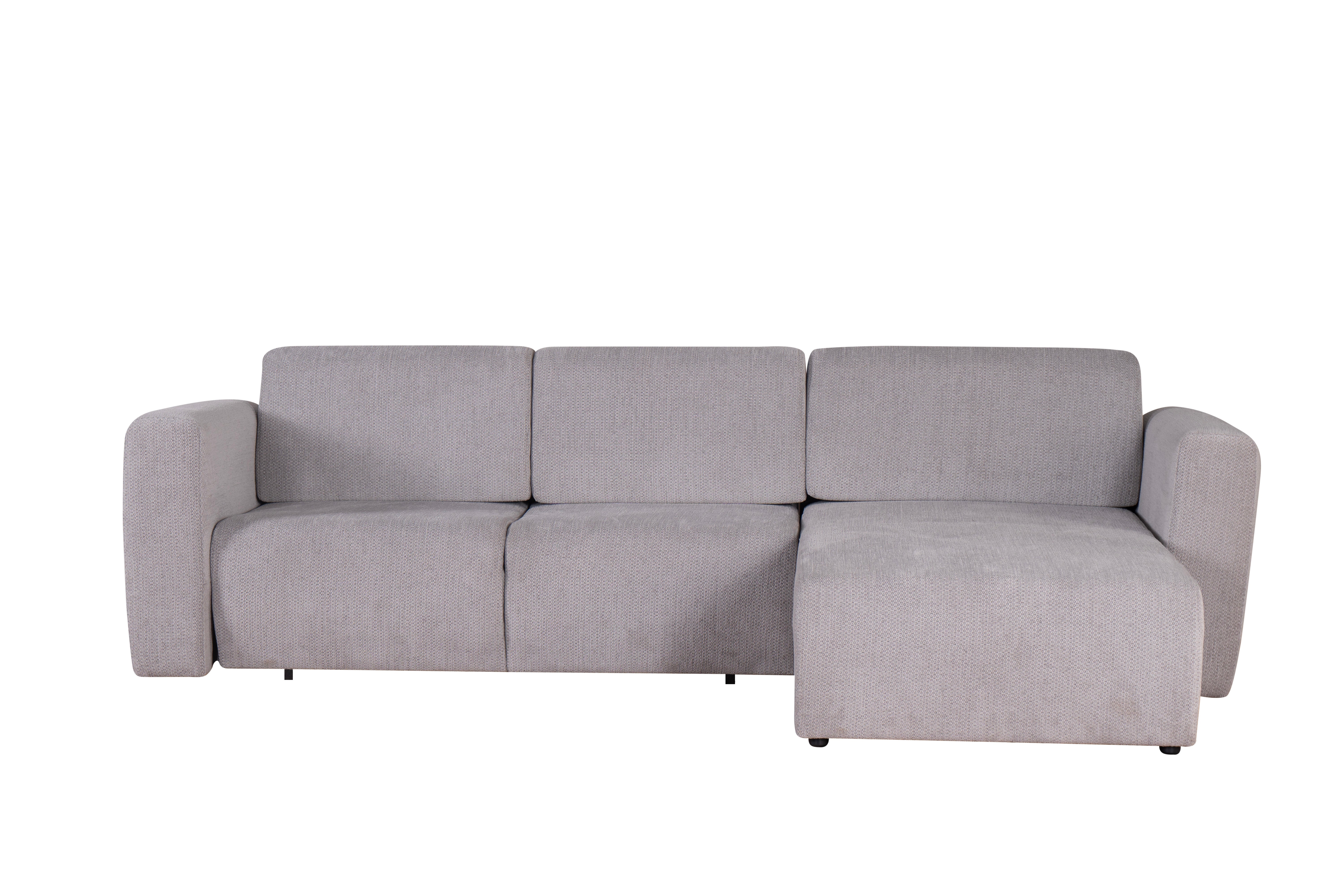 Ъглов разтегателен диван «Perry» + две декоративни възглавници, ширина 289см