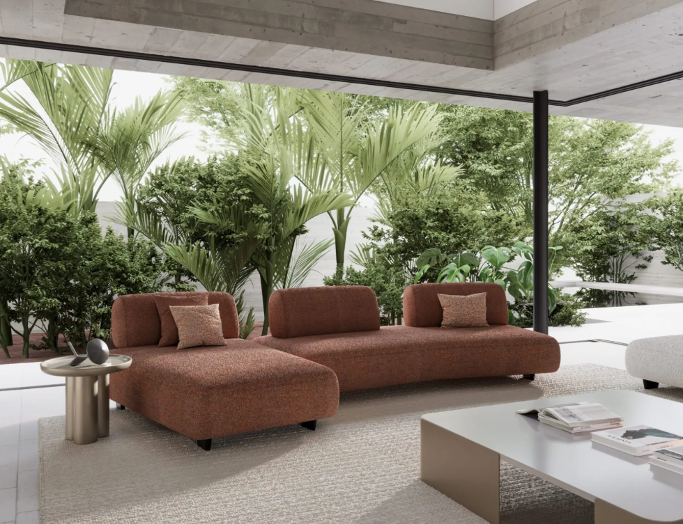 40 готови конфигурации на модулен разтегателен диван «Bon Bon Linea»