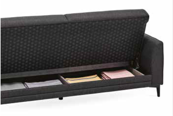 Двуместен разтегателен диван «Calis» - ширина 184см