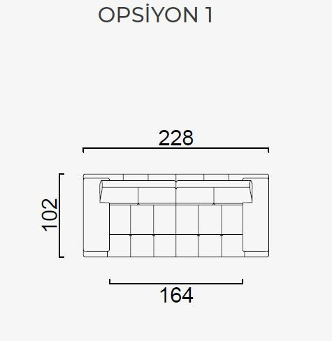 25 готови конфигурации на модулен разтегателен диван «Panamera Comfort»