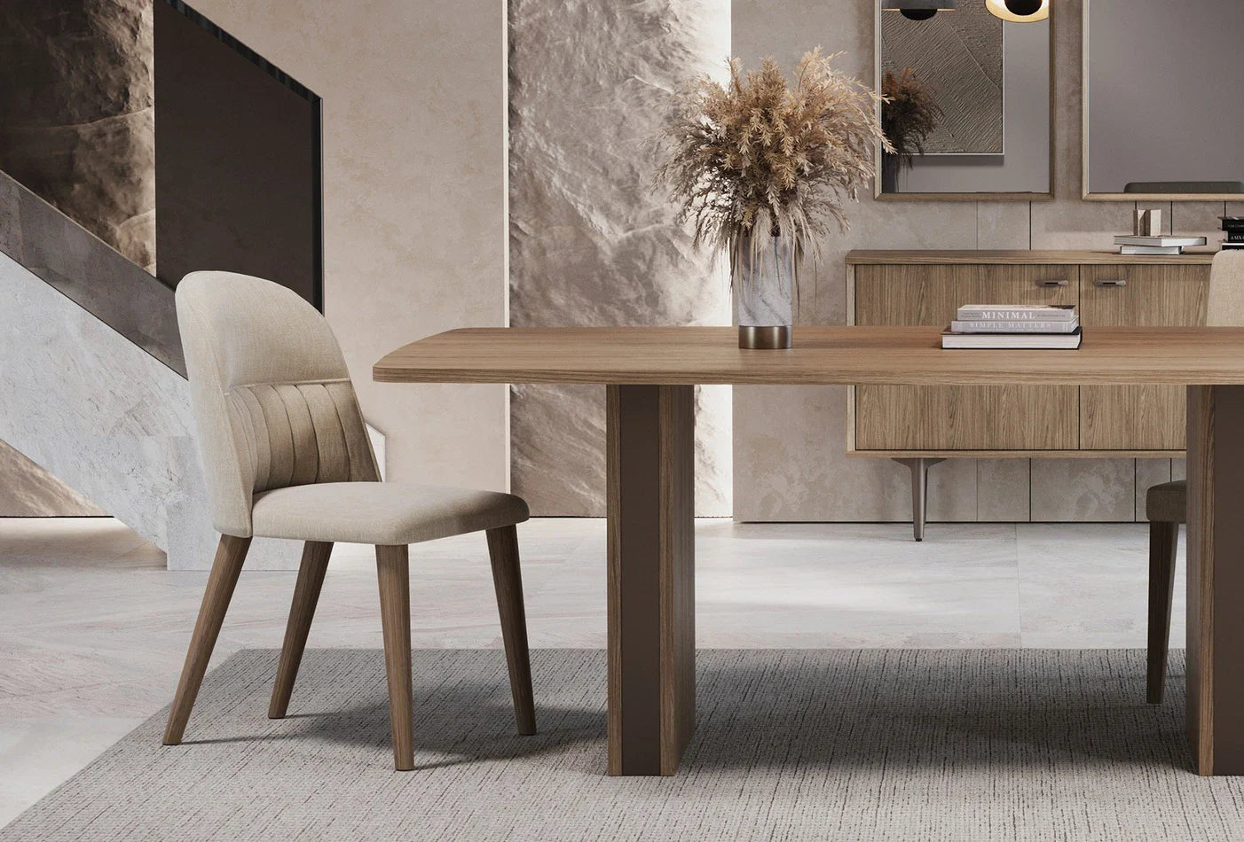 Трапезен стол «Paloma» с тапицерия