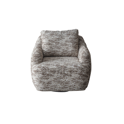 Кресло «Japandi» с въртяща се основа