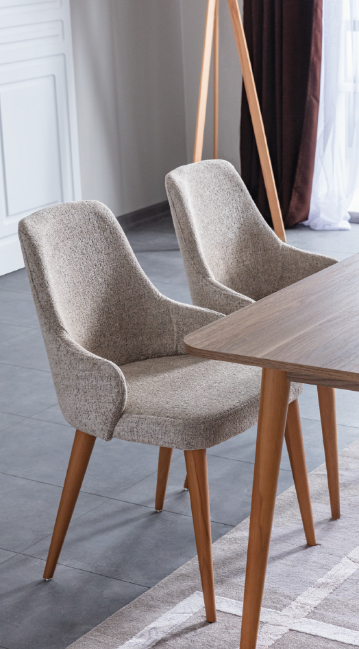 Трапезен стол «K Natura» с тапицерия