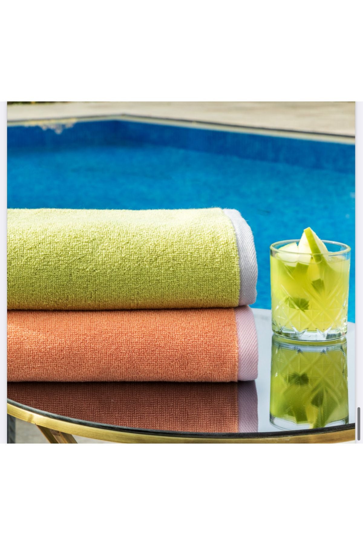 Хавлия «Double Colour» - памук, размер 70х145см